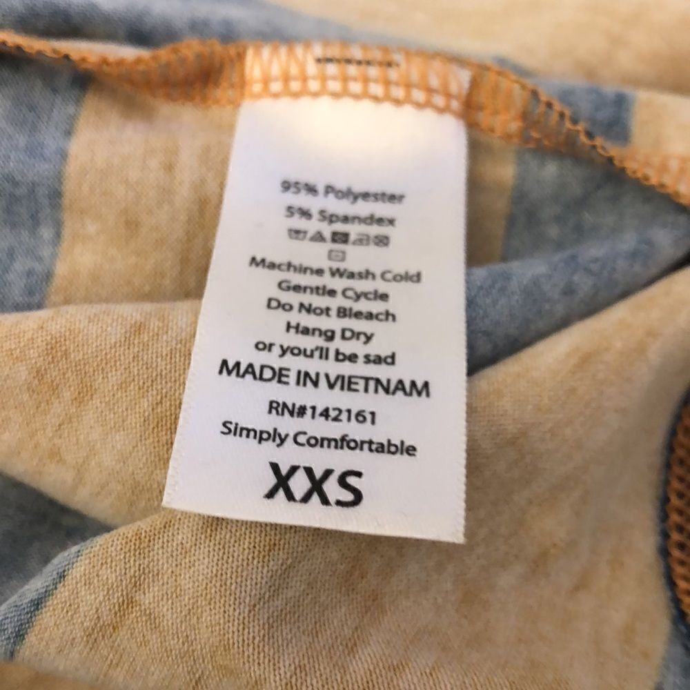 Lularoe strip top - Picture 4 of 5